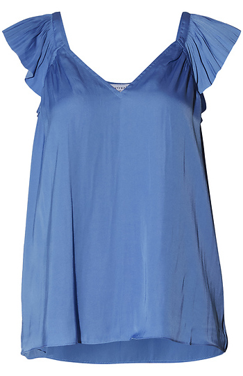 Pleated Ruffle Top Slide 1