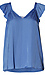 Pleated Ruffle Top Thumb 1