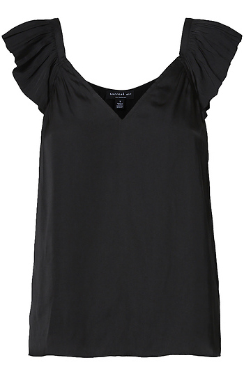 Pleated Ruffle Top Slide 1
