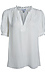 Ruffled Split Neck Blouse Thumb 1