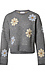 Flower Round Neck Sweater Thumb 1