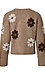 Flower Round Neck Sweater Thumb 2