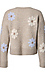 Flower Round Neck Sweater Thumb 2