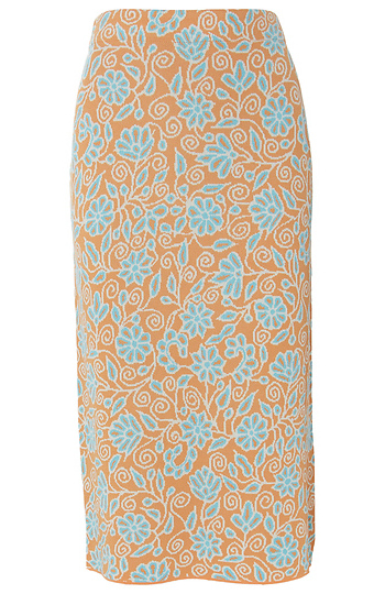 Floral Skirt Slide 1