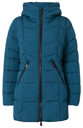 Hooded Quilted Puffer Jacket Slide 1
