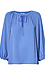 Neck Tie Long Sleeve Top Thumb 1