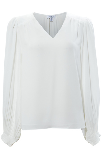 Smocked Shoulder Top Slide 1