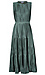 Sleeveless Pleated Midi Dress Thumb 1