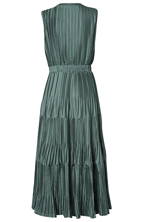 sleeveless pleated midi dress Moon River Sleeveless Pleated Midi Dress