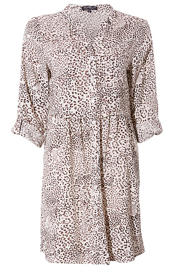Velvet Heart Button Up Shirt Dress Slide 1