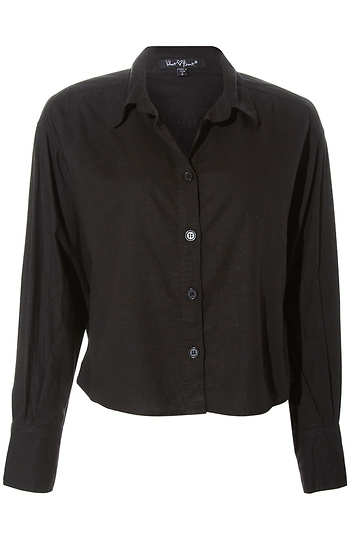 Velvet Heart Bishop Sleeve Button Front Slide 1