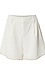 Pearl Trimmed Pleated Shorts Thumb 1