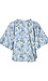 Floral Print Embroidered Top Thumb 2