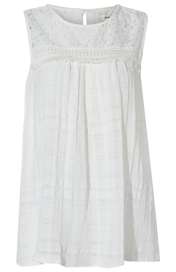 Lace Detail Tank Slide 1