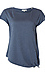 Short Sleeve Side Tie Top Thumb 1