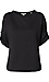 Ruched Sleeve Top Thumb 1