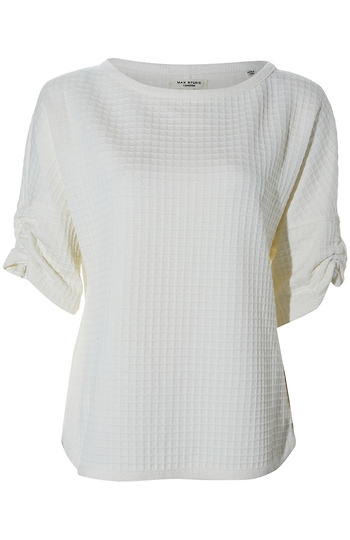 Ruched Sleeve Top Slide 1