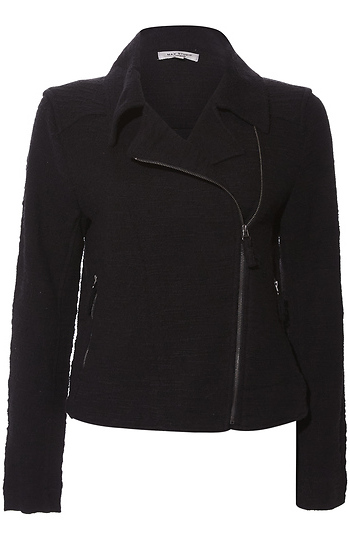 Textured Moto Jacket Slide 1