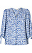 V-Neck Flower Print Top Thumb 1