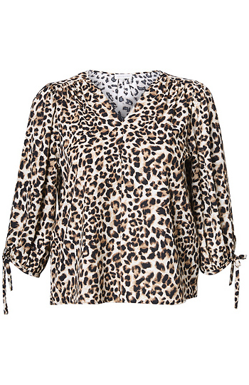 Tie Sleeve Blouse Slide 1