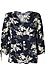 Floral 3/4 Blouse Thumb 1