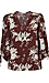 Floral 3/4 Blouse Thumb 1