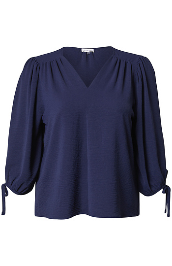 Tie Sleeve Blouse Slide 1
