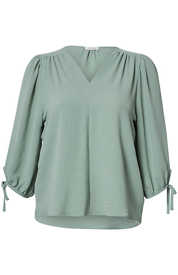 Tie Sleeve Blouse Slide 1