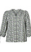 V-Neck Printed Blouse Thumb 1