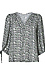 V-Neck Printed Blouse Thumb 1