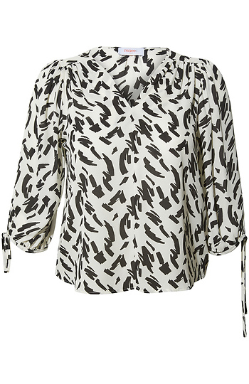 Tie Sleeve Blouse Slide 1