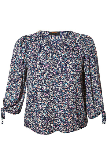 Tie Sleeve Blouse Slide 1