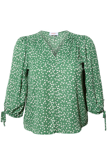 Tie Sleeve Blouse Slide 1