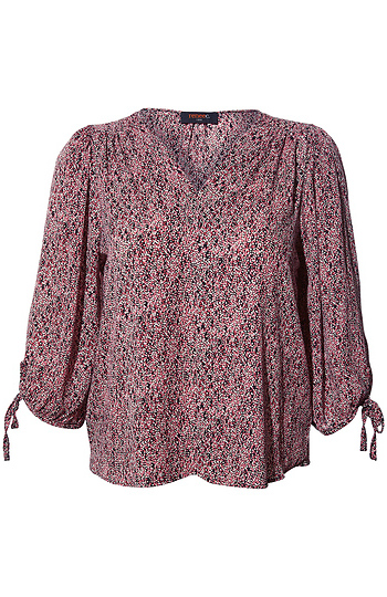 Tie Sleeve Blouse Slide 1