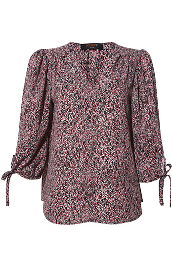 Tie Sleeve Blouse Slide 1