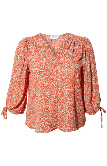 Tie Sleeve Blouse Slide 1