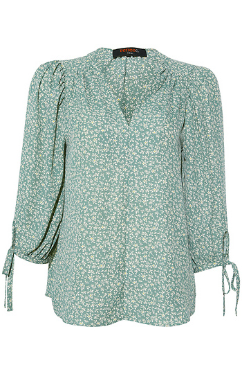 Tie Sleeve Blouse Slide 1