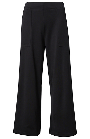 Cropped High Rise Pull On Pant Slide 1