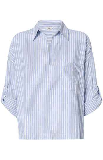 Long Sleeve Striped Shirt Slide 1