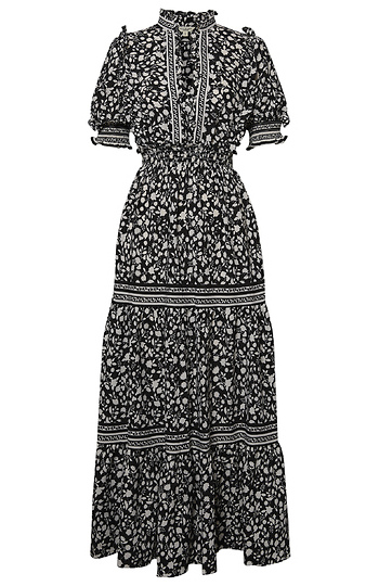 Printed Maxi Dress Slide 1