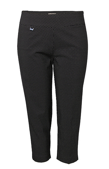 Polka Dot Capri Pant Slide 1