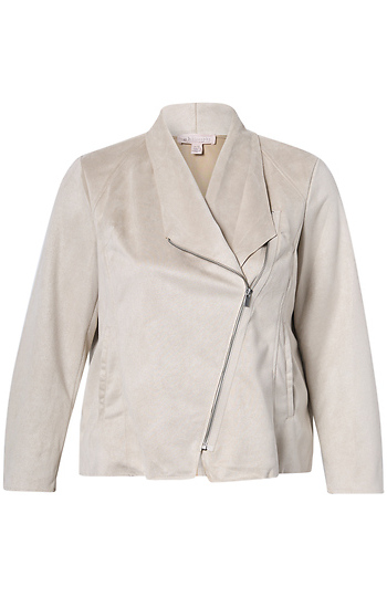 Front Zip Moto Jacket Slide 1