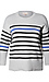 Contrast Stripe Sweater Pullover Thumb 1