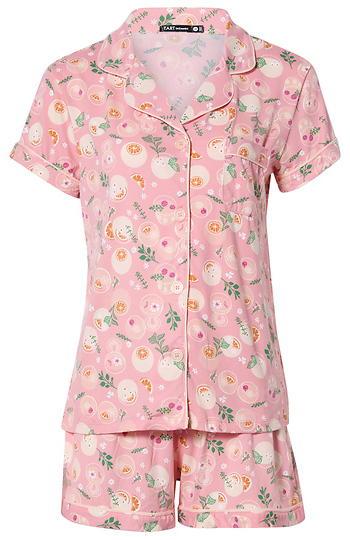 Tart Collections Printed Shorts Set Slide 1