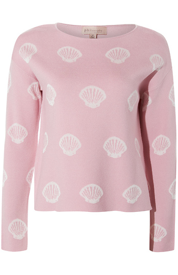 Seashell Long Sleeve Top Slide 1