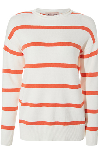 Striped Pullover Slide 1
