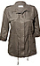 Peach Skin Long Utility Jacket Thumb 1