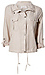 Peach Skin Crop Utility Jacket Thumb 1