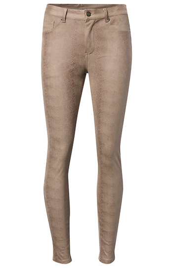 Embossed Printed Pants Slide 1