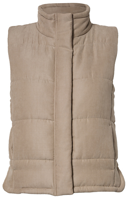 Puffer Vest in Mocha S - L | DAILYLOOK